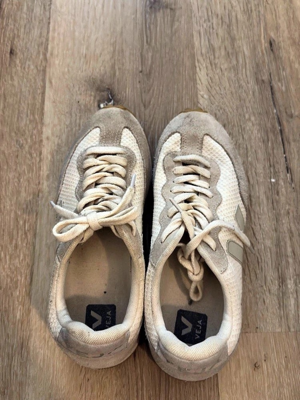 Veja Rio Branco Alveomesh White Pierre Natural Sneakers Beige EU 38